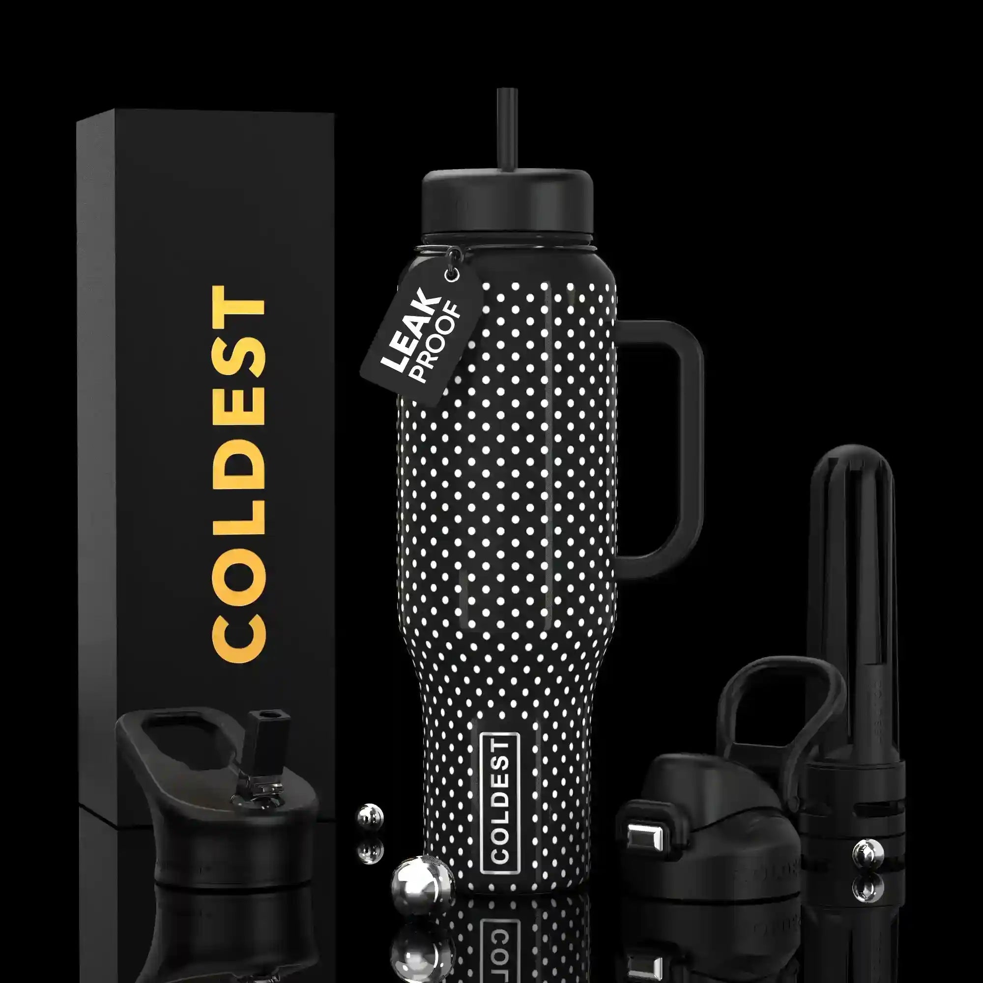COLDEST 46oz Limitless Ultra v8 Insulated Water Bottle