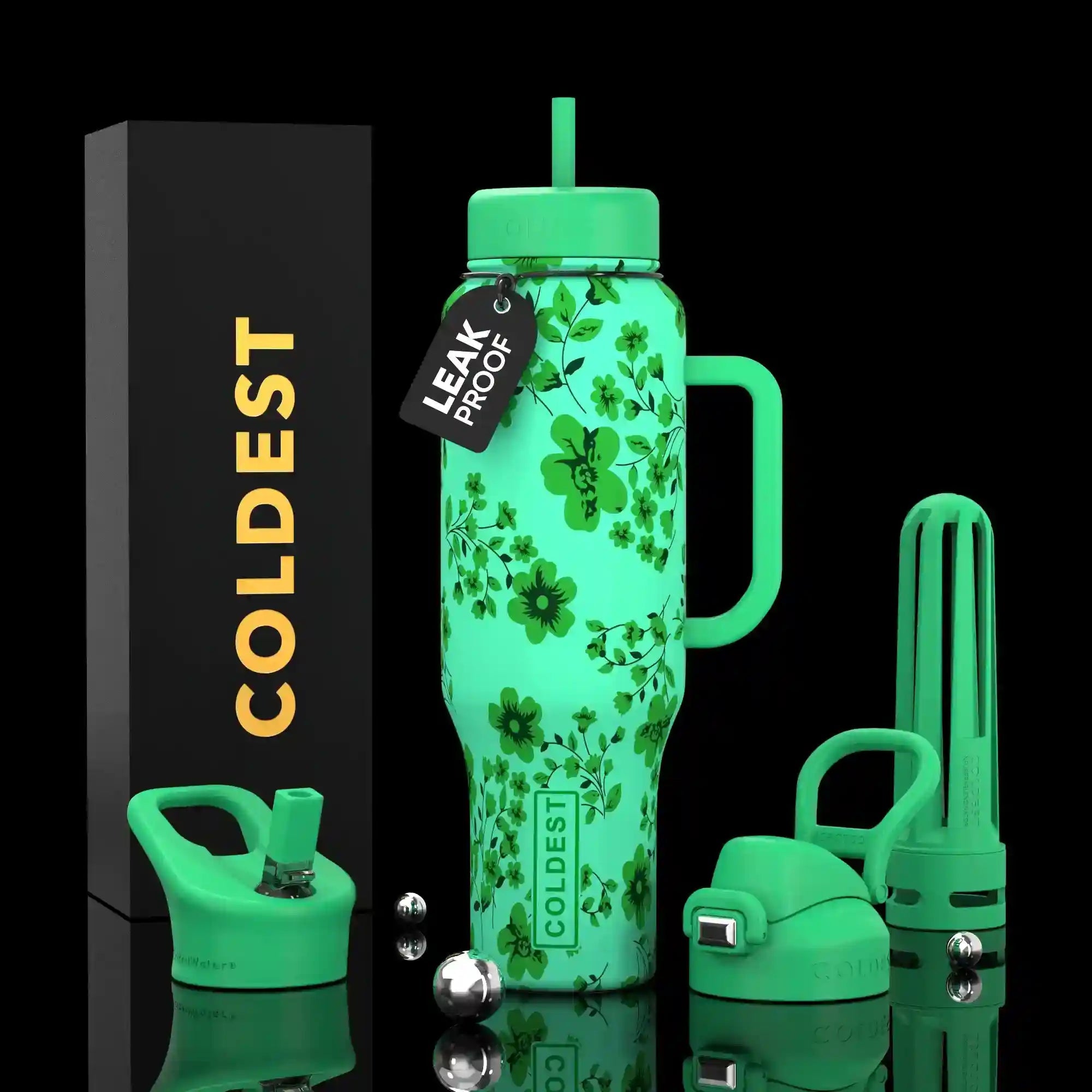 COLDEST 46oz Limitless Ultra v8 Insulated Water Bottle