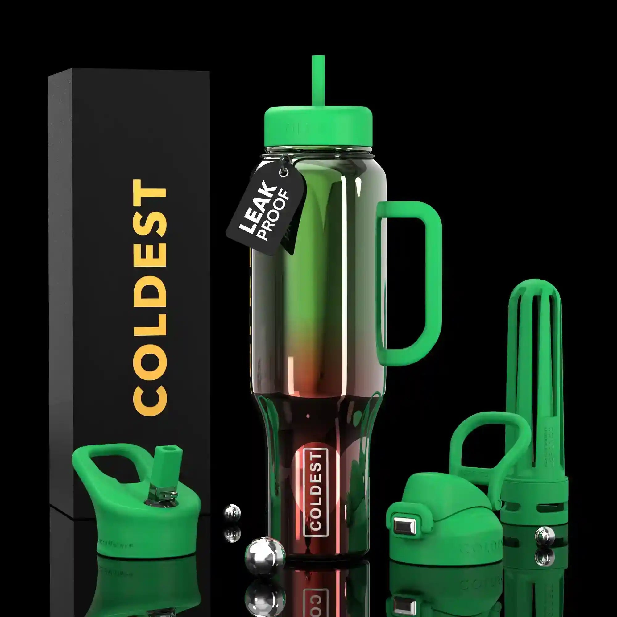 COLDEST 46oz Limitless Ultra v8 Insulated Water Bottle