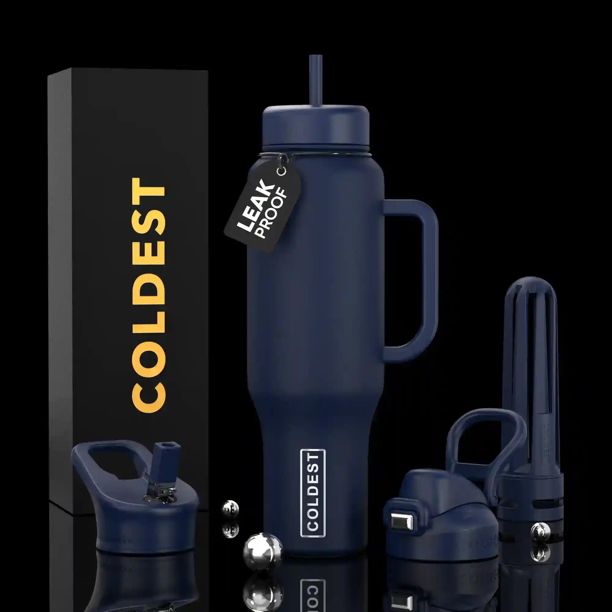 COLDEST 46oz Limitless Ultra v8 Insulated Water Bottle