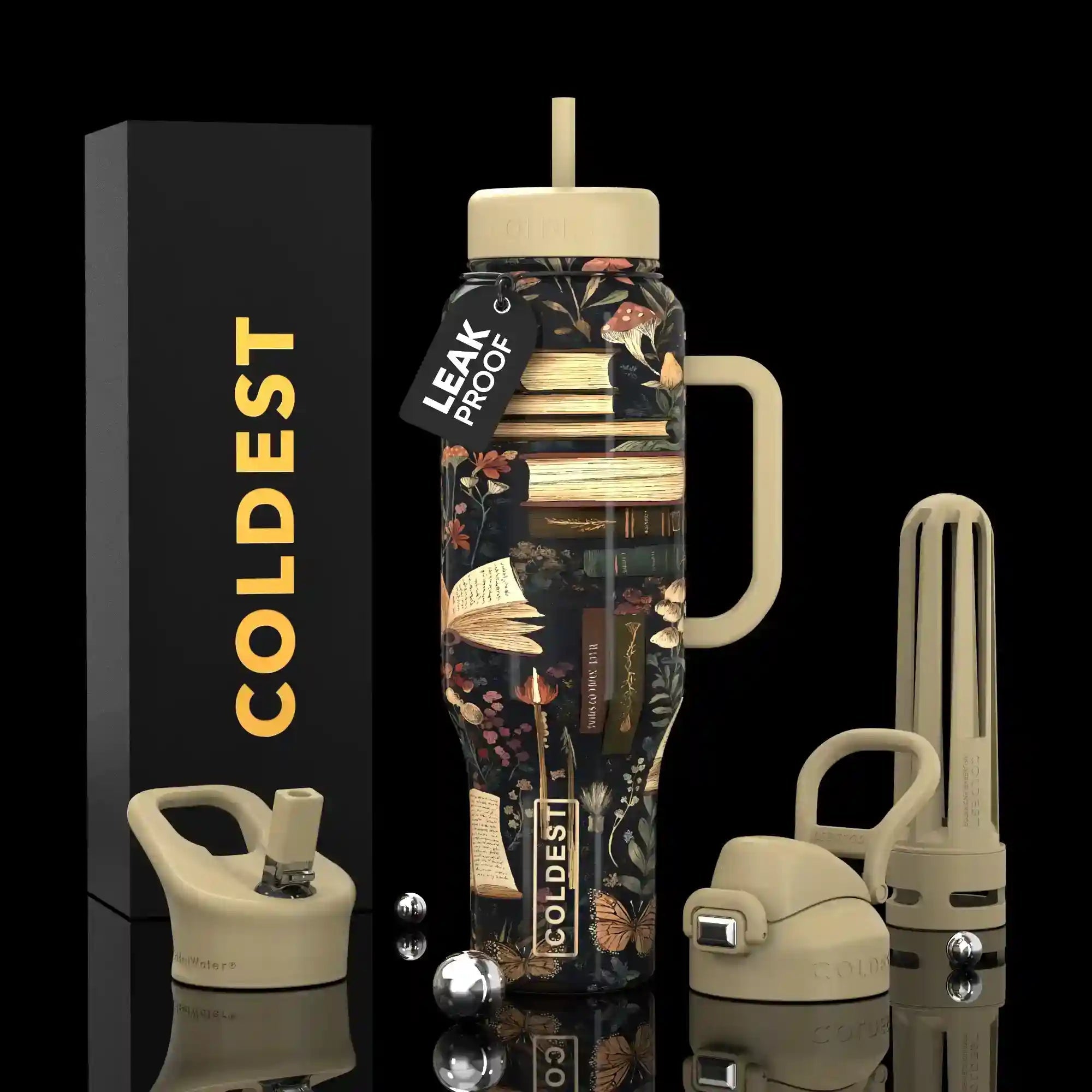 COLDEST 46oz Limitless Ultra v8 Insulated Water Bottle