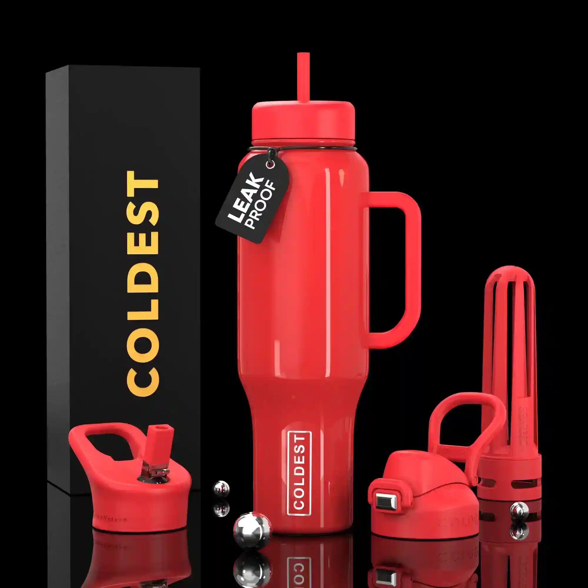 COLDEST 46oz Limitless Ultra v8 Insulated Water Bottle