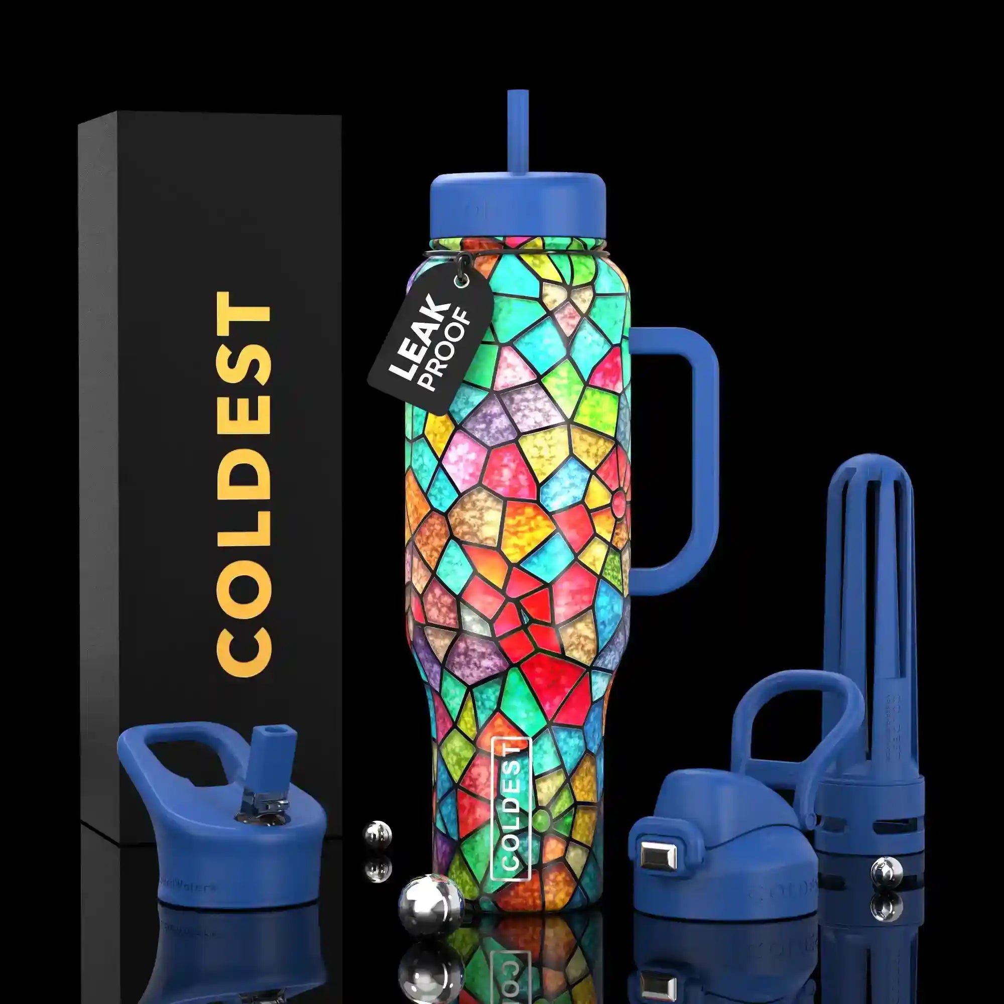 COLDEST 46oz Limitless Ultra v8 Insulated Water Bottle