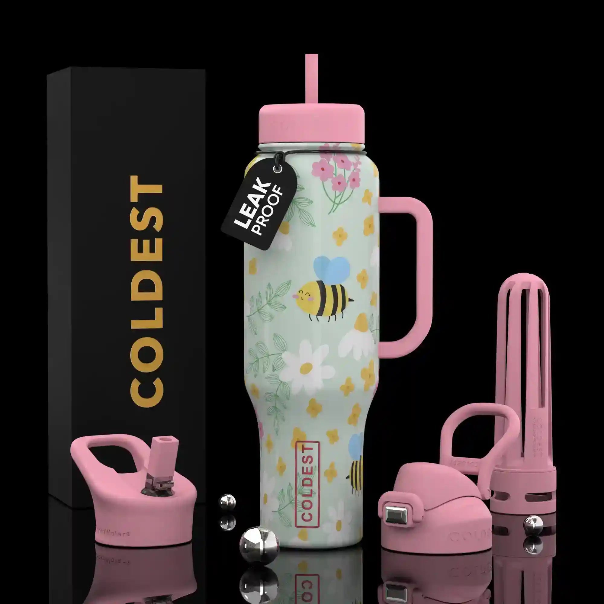 COLDEST 46oz Limitless Ultra v8 Insulated Water Bottle