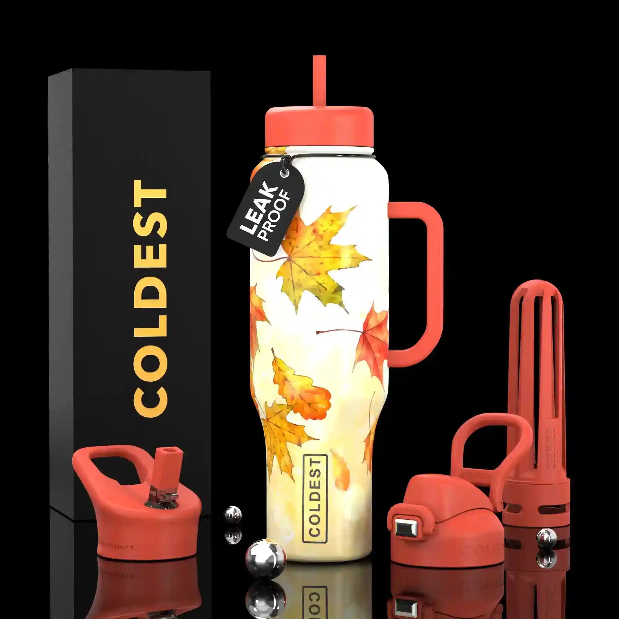 COLDEST 46oz Limitless Ultra v8 Insulated Water Bottle