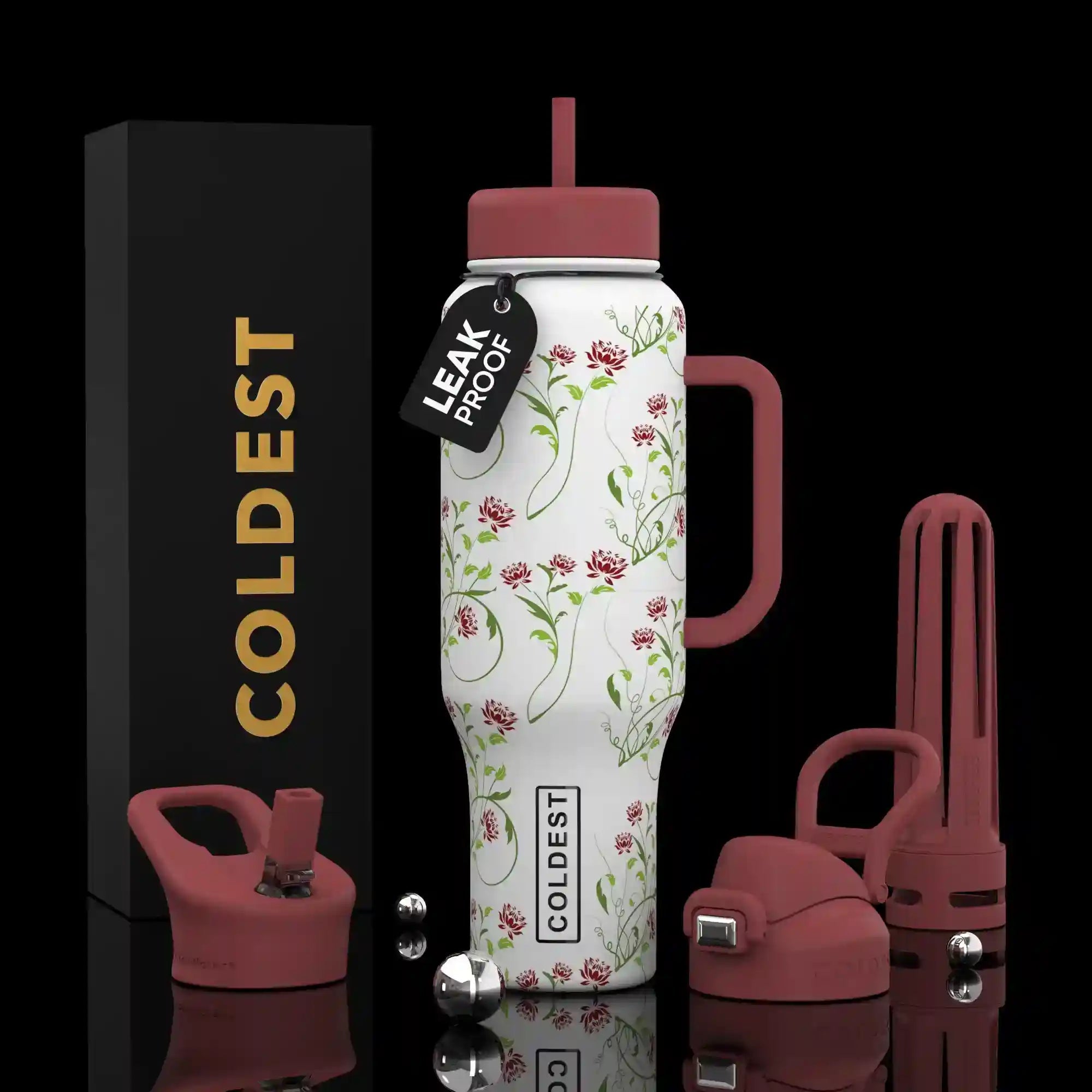 COLDEST 46oz Limitless Ultra v8 Insulated Water Bottle