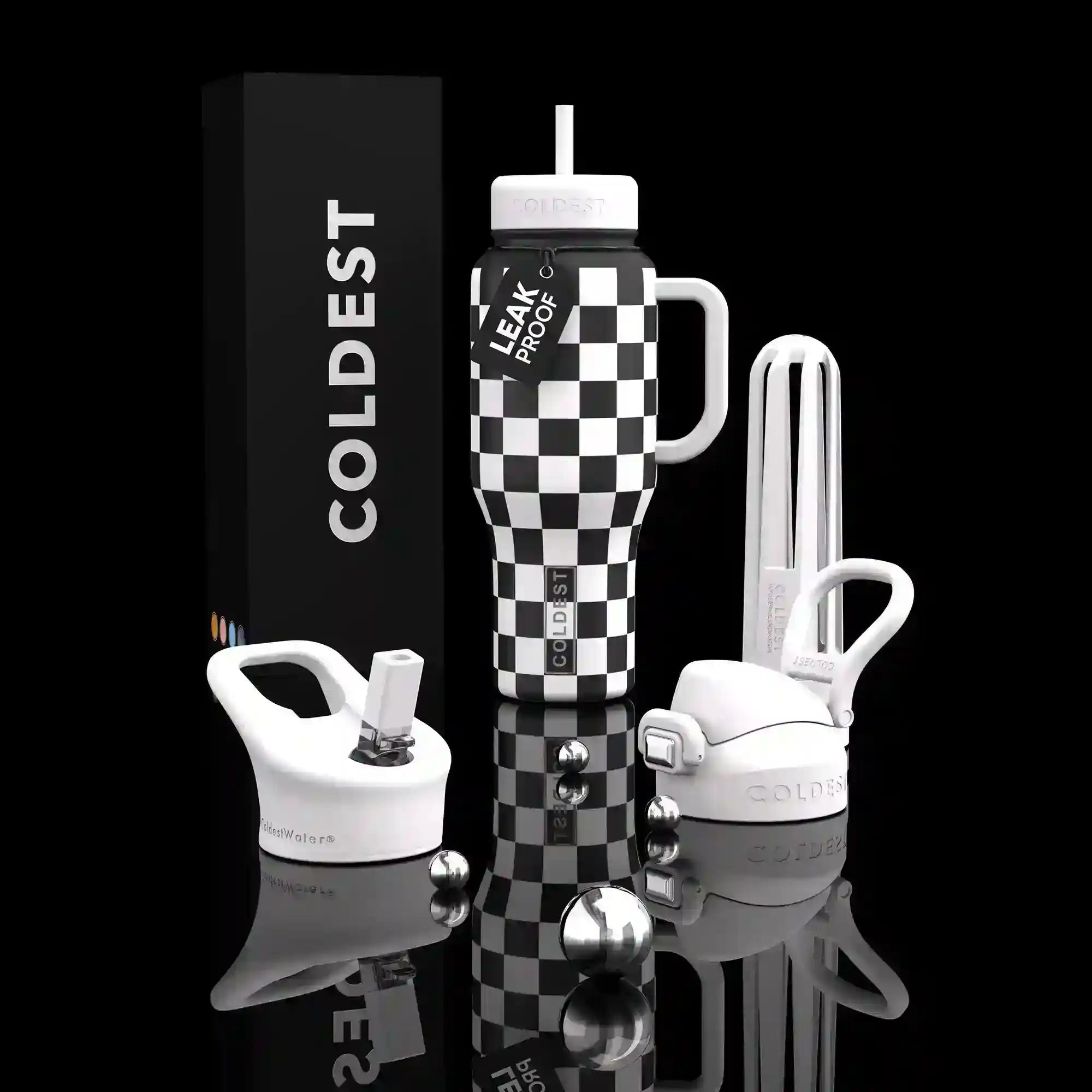 COLDEST 46oz Limitless Ultra v8 Insulated Water Bottle