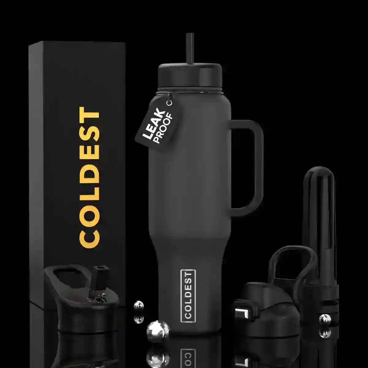 COLDEST 46oz Limitless Ultra v8 Insulated Water Bottle