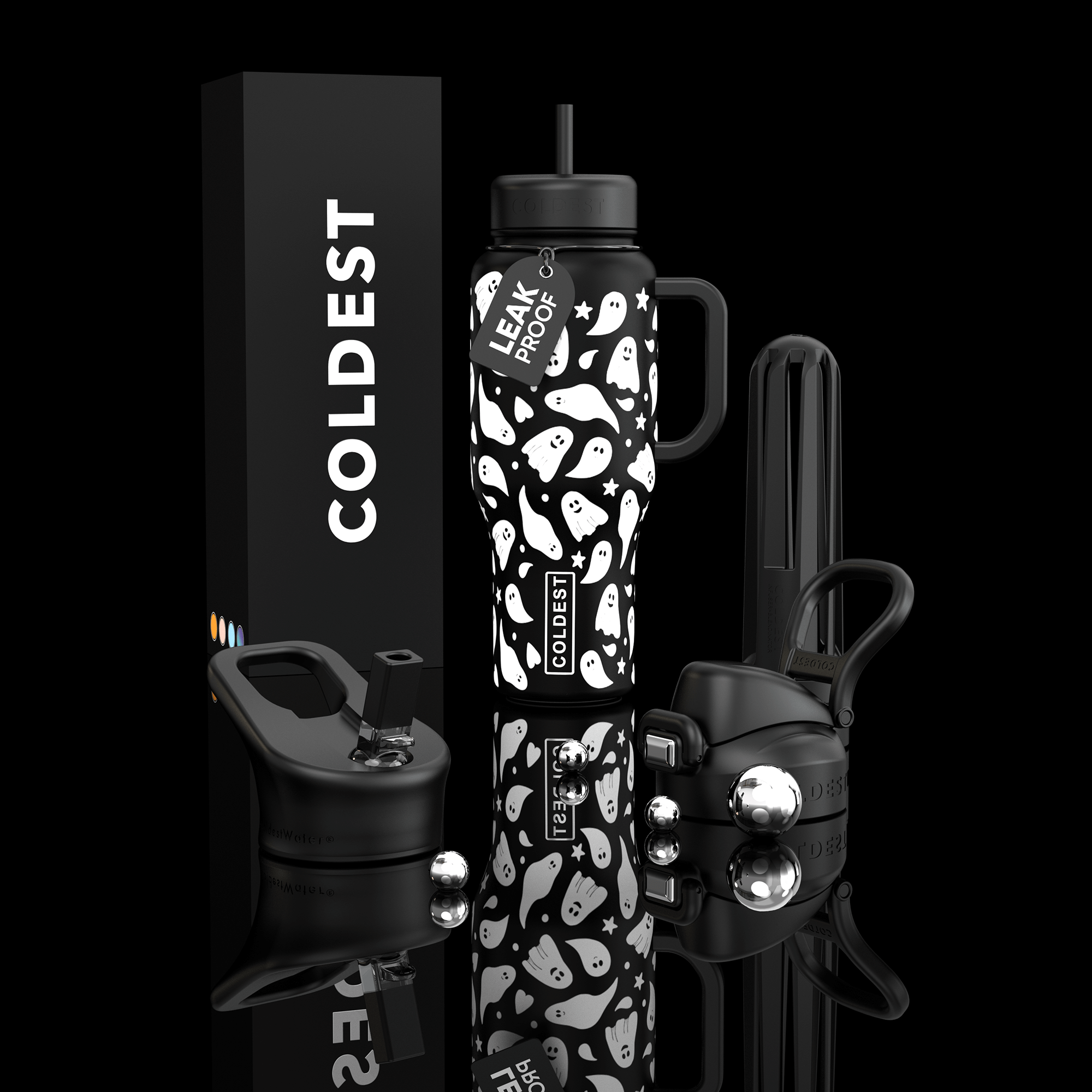 COLDEST 46oz Limitless Ultra v8 Insulated Water Bottle