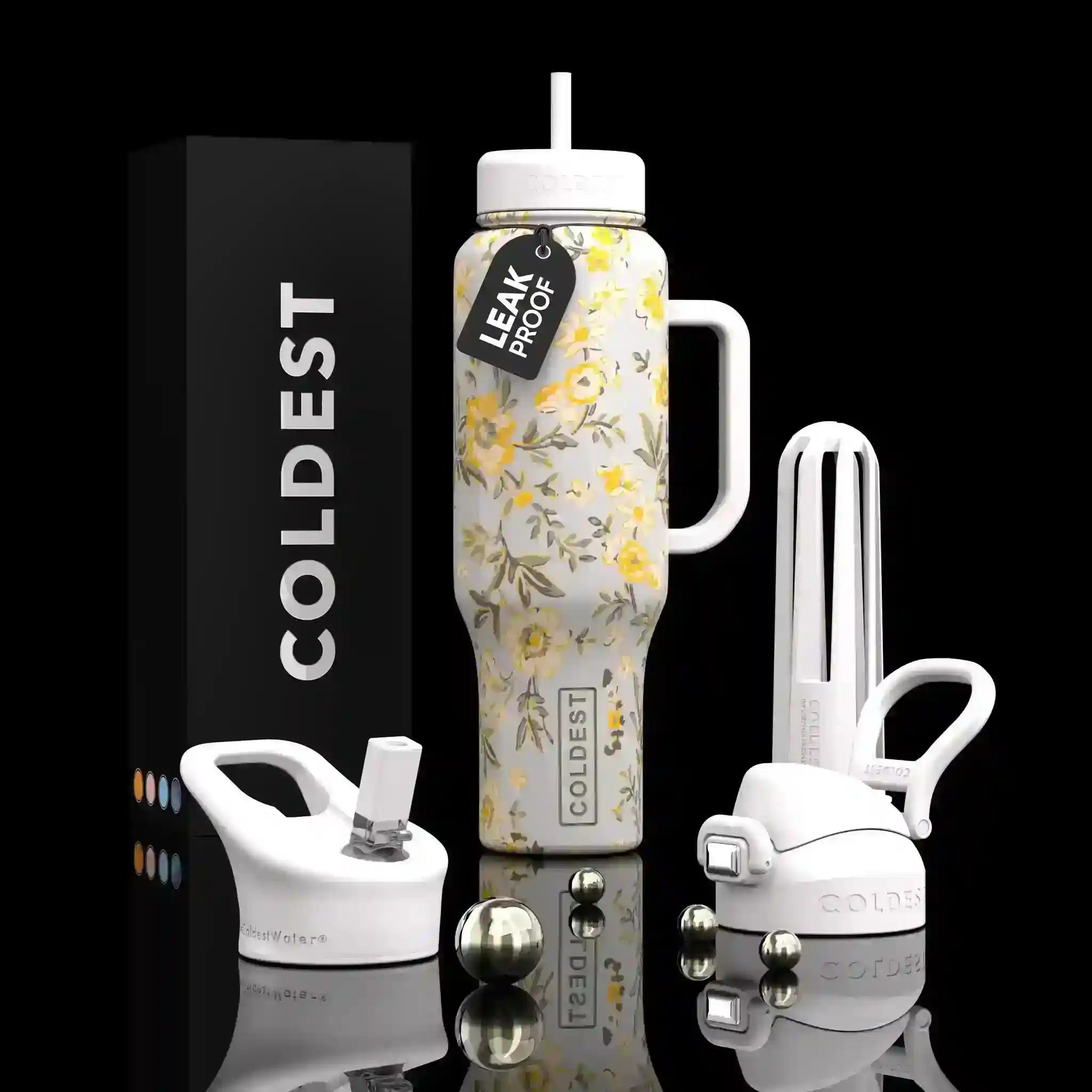 COLDEST 46oz Limitless Ultra v8 Insulated Water Bottle