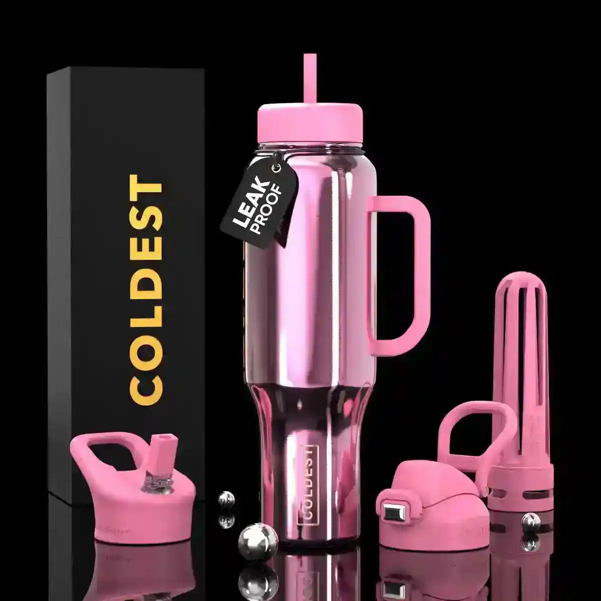 COLDEST 46oz Limitless Ultra v8 Insulated Water Bottle